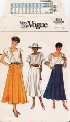 9225 SO EZ VOG CONTOUR WRAP SKIRT LENGTHS PATTERN 14-18